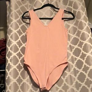 Pink Gap bodysuit